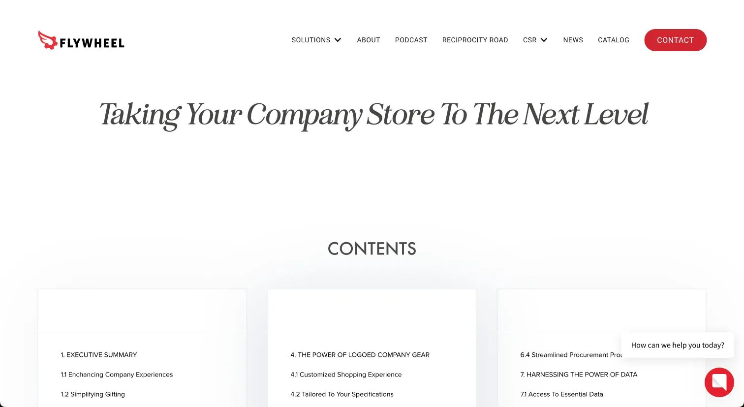 Taking Your Company Store To The Next Level With Flywheel Brands